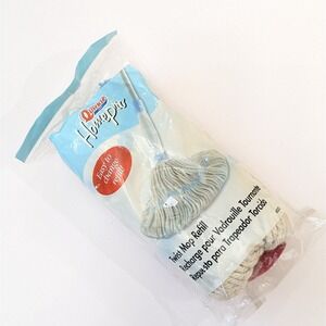 Quickie HomePro Twist Mop Refill #0352 Cotton New Old Stock 2004